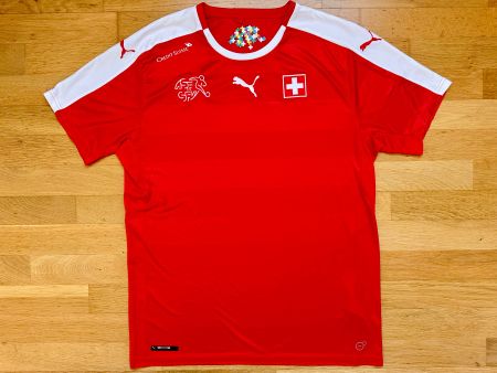 SCHWEIZ Fussball Nati Trikot Puma L Herren 2016 / 2017