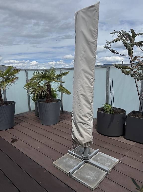 Ombrelloni: Sonnenschirm quadratisch 300x300cm – Usato da Thun venduto da Panthomblade 4