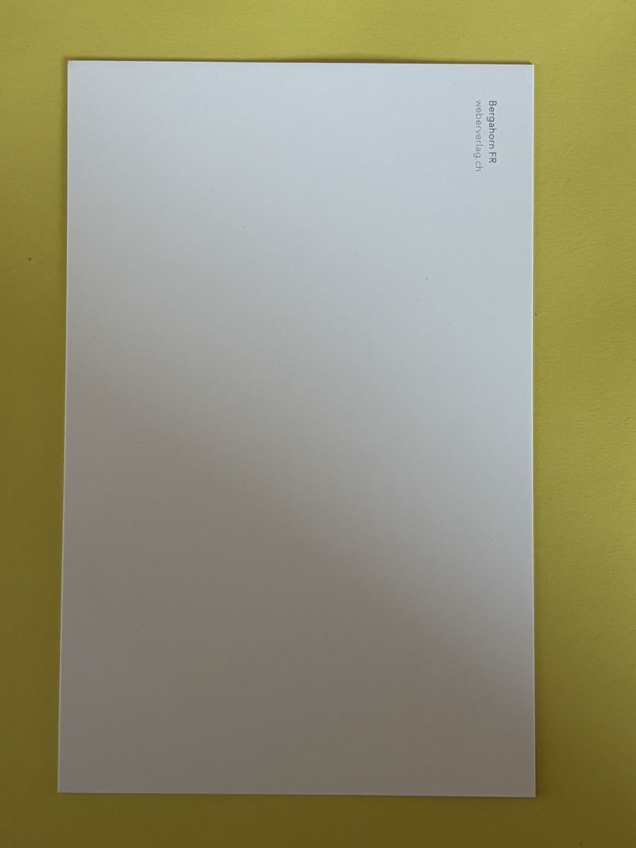 Cartoline postali: AK von Bergahorn / FR – Usato da Rümlang venduto da Kartenpost1 1
