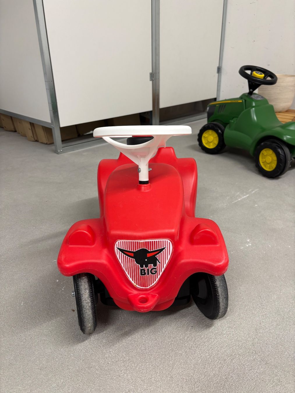 Big Veicoli per bambini: BIG Bobby Car Classic Red + BIG Multi-Schubstange – Usato da Meilen venduto da LukeSal 1