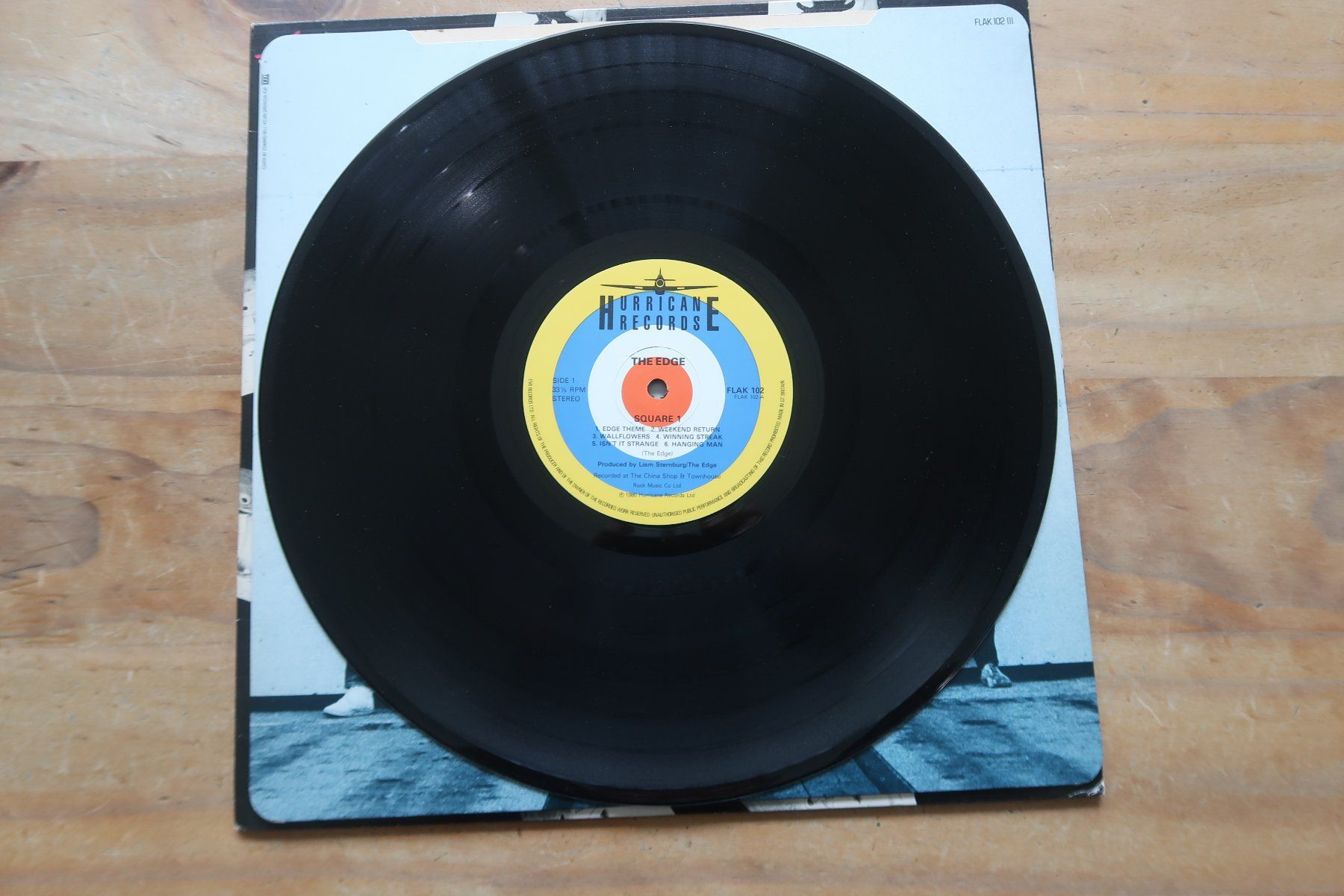 Dischi in vinile: THE EDGE - SQUARE 1 - VINYL LP – Usato da Basel venduto da Patiscat 3