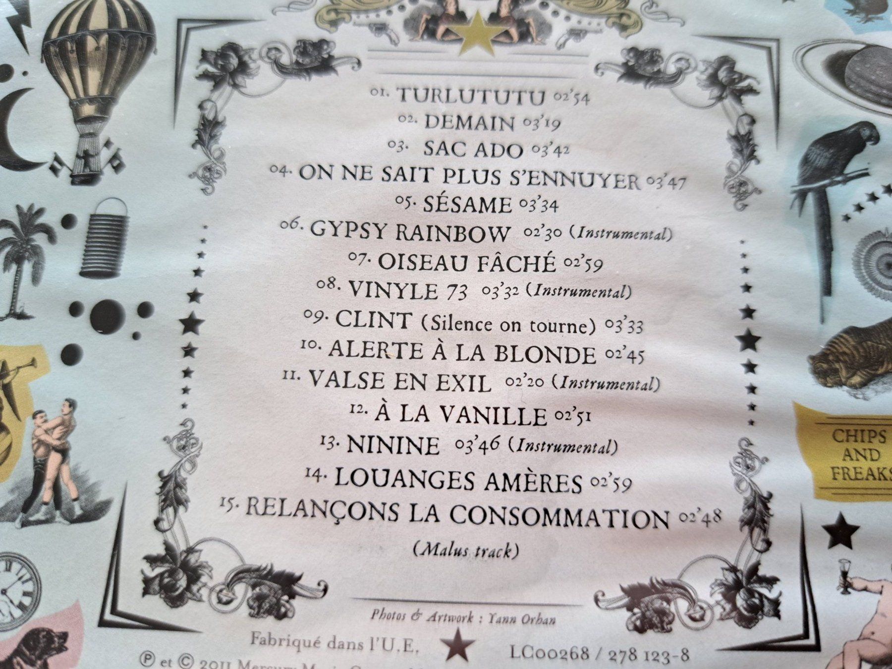 CD: Cd Thomas Dutronc - Silence on tourne en rond – Usato da Pully venduto da bro_n52j 2