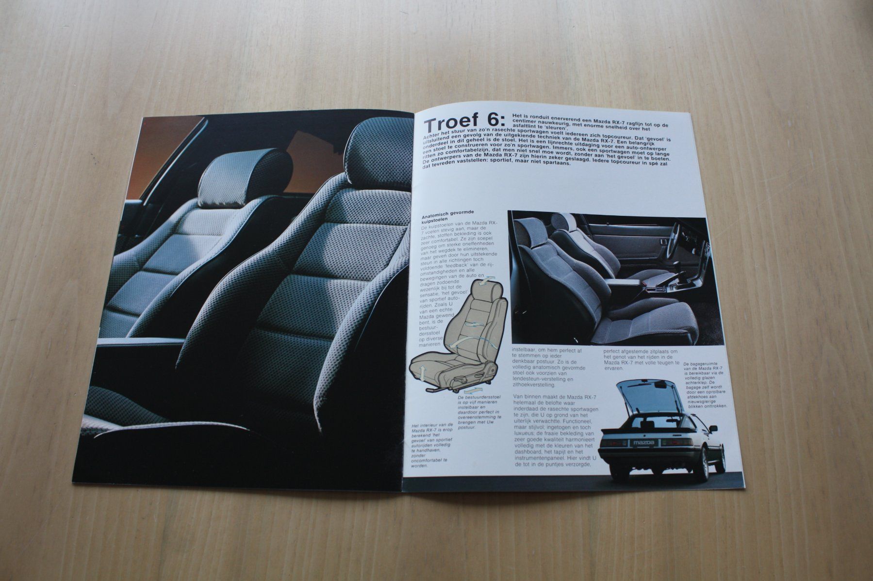 Mazda Documenti: Mazda RX-7 Prospekt 4/1984 NL – Usato da Wikon venduto da erwin400 7