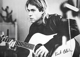 Poster Kurt Cobain Guitar