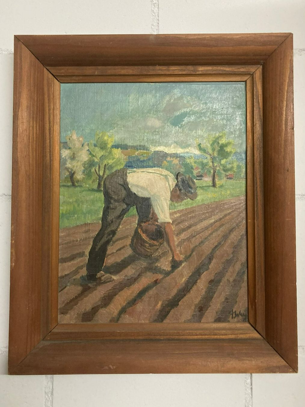 Gemälde: Gemälde von Anton Wey Kunstmaler Luzern – Gebraucht aus Emmenbrücke von Pharuk