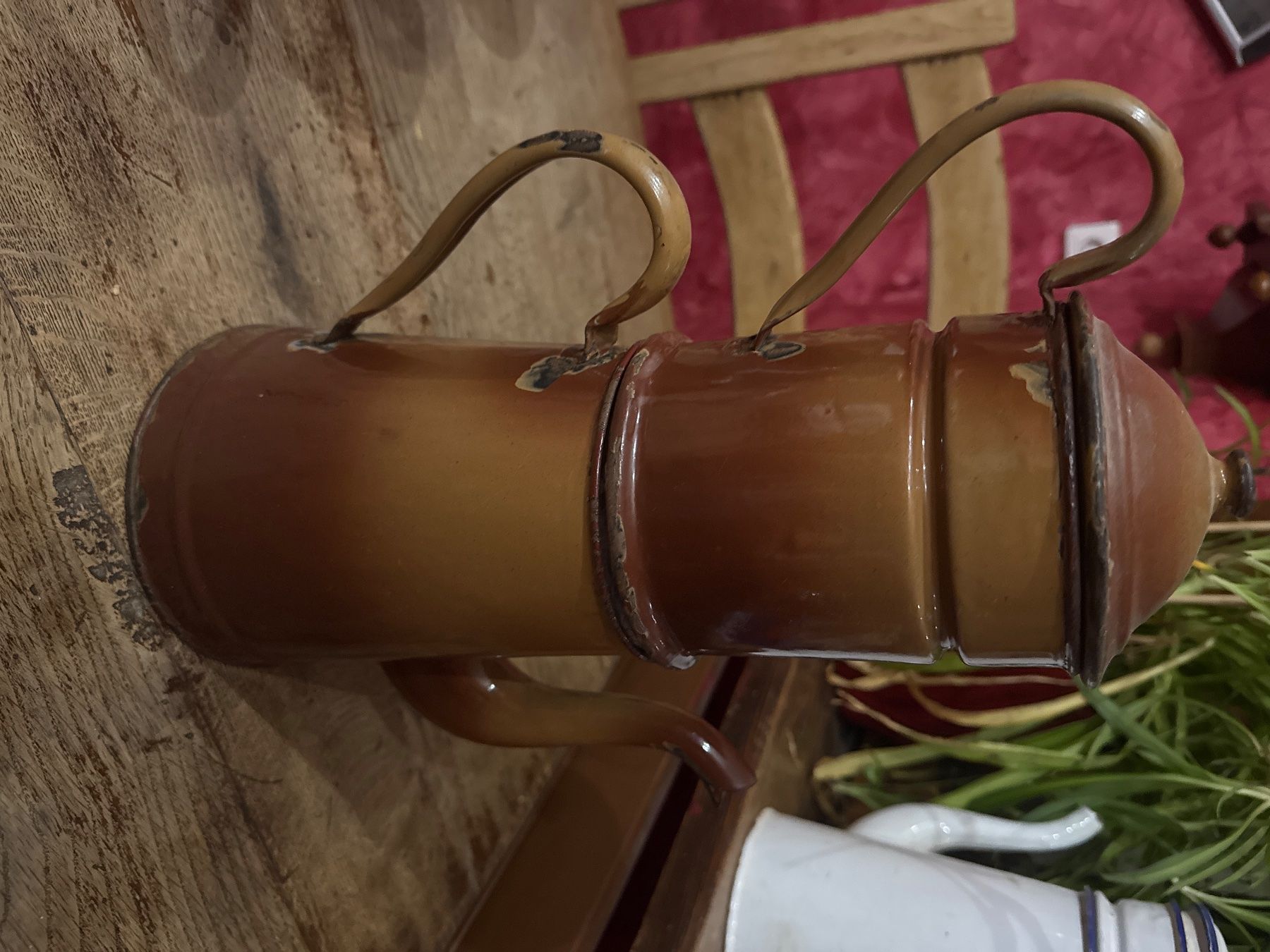 Teekannen: Pot ancien théière cafetière emaille – Gebraucht aus Lajoux JU von Briard0 1