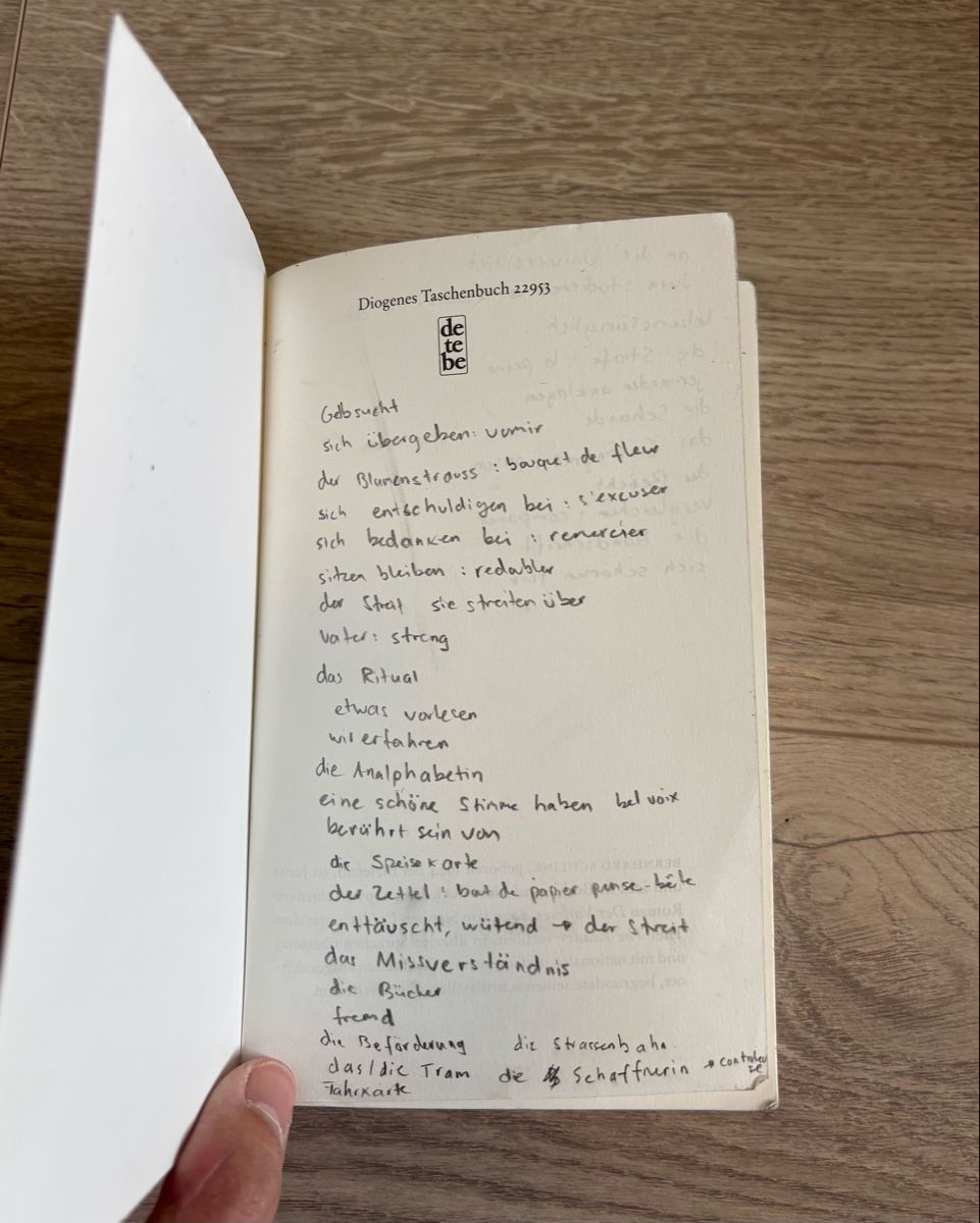 Libri: Livre Der Vorleser - Bernhard Schlink – Usato da Pâquier-Montbarry venduto da dloic_ 3