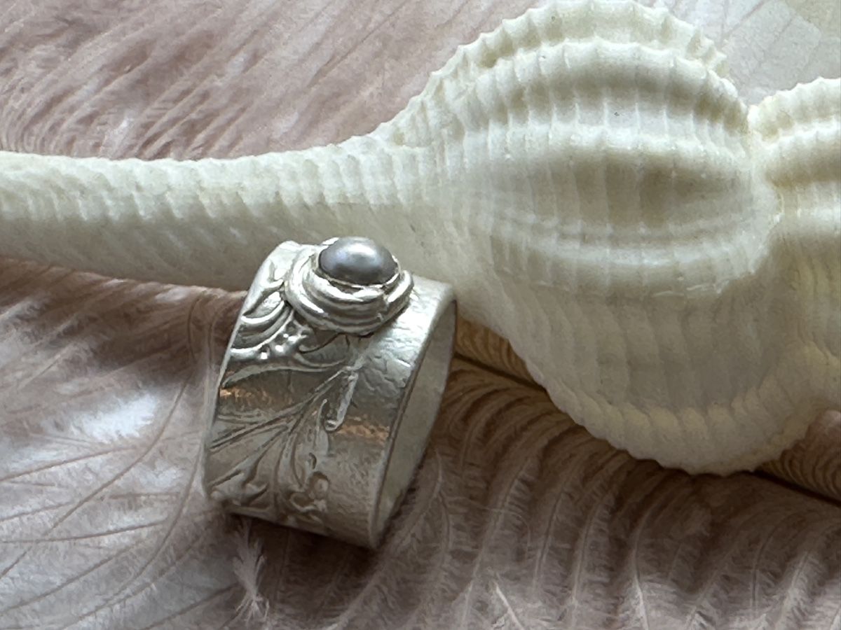 Anelli: Ring gr. 57 handmade – Nuovo e nell'imballaggio originale da Niederglatt ZH venduto da Silberschmuck-design