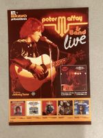 Promoplakat Peter Maffay (Kannte diverse Defekte)
