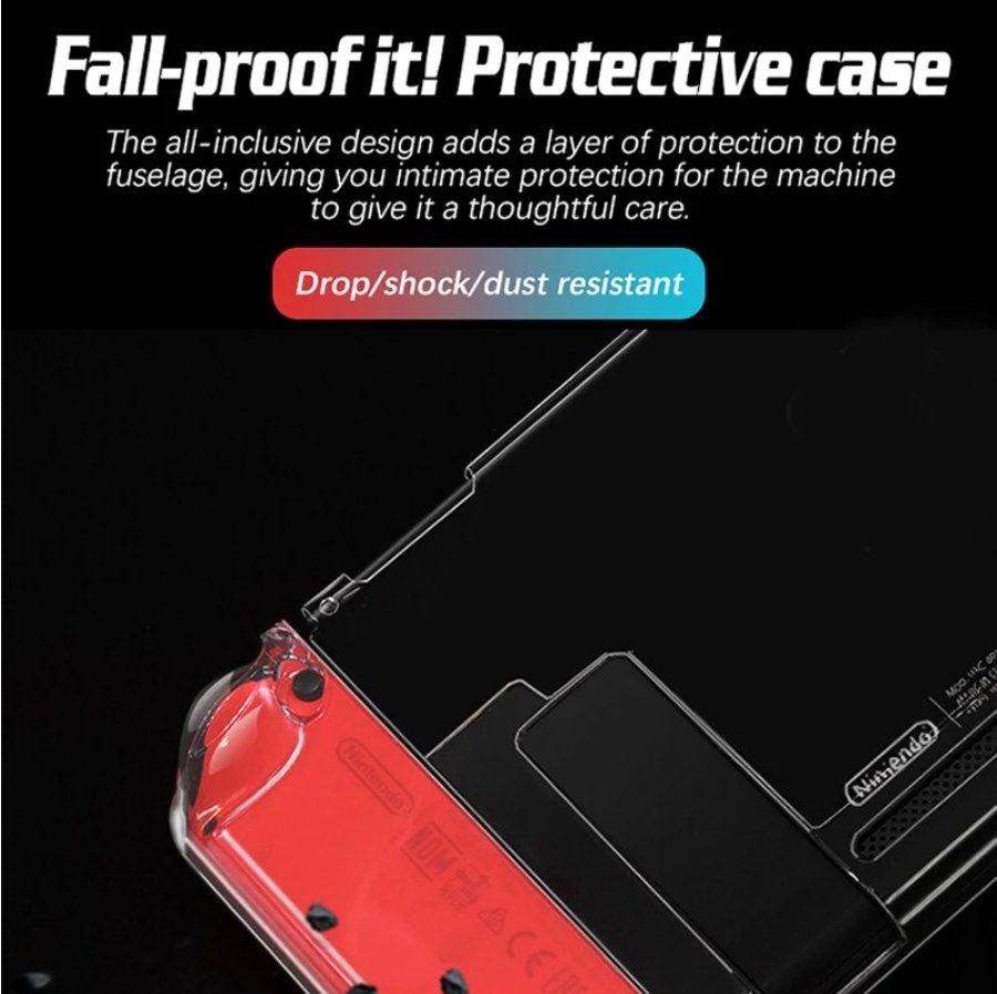 Nintendo Custodie protettive: Nintendo Switch transparente Schutzhülle – Nuovo e nell'imballaggio originale da Biberist venduto da ShopSoltan 2
