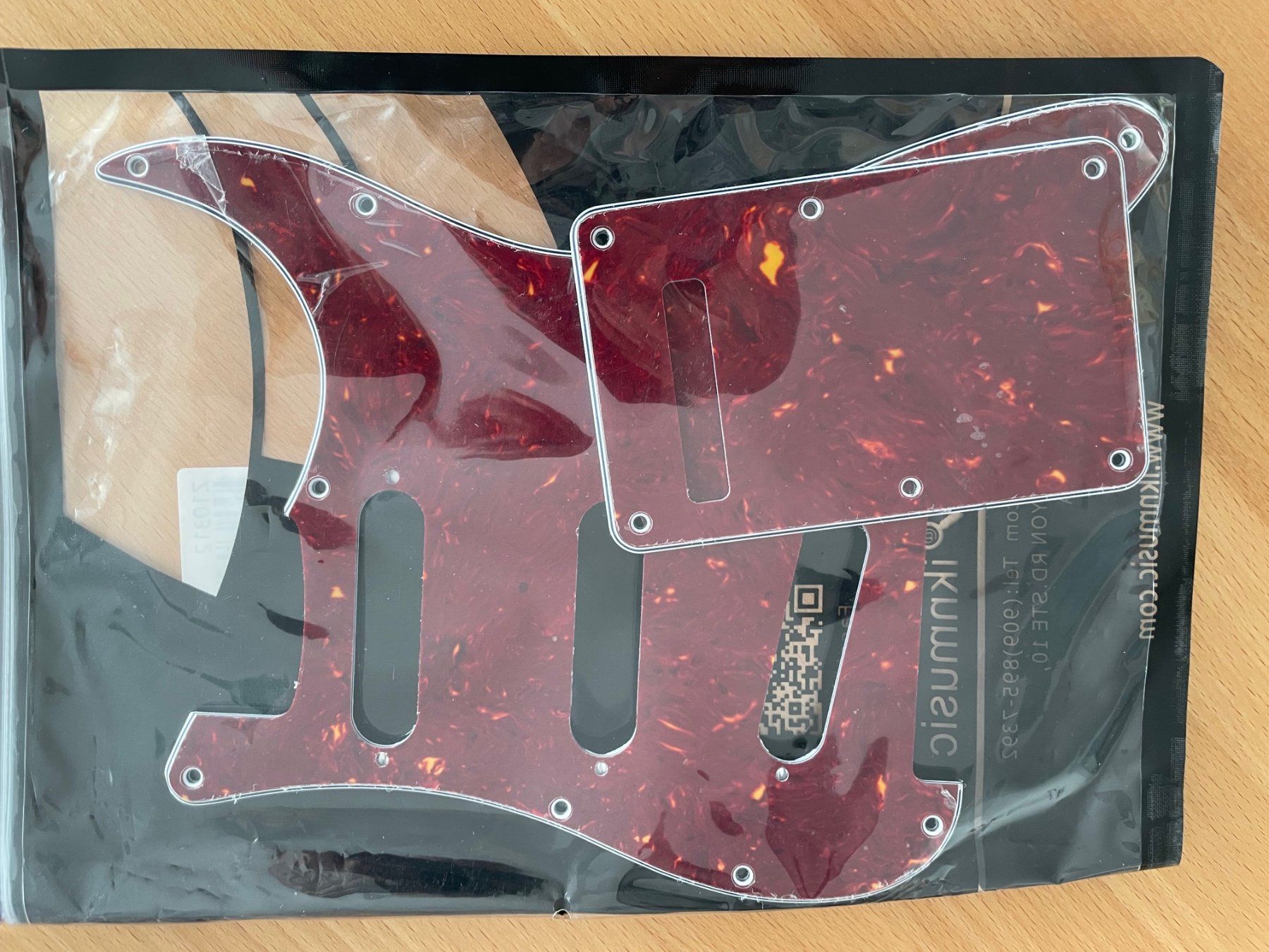 Strumenti musicali: Stratocaster-Pickguard  + Backplate / Tortoise / Neu – Usato da Wattwil venduto da webrawa 2