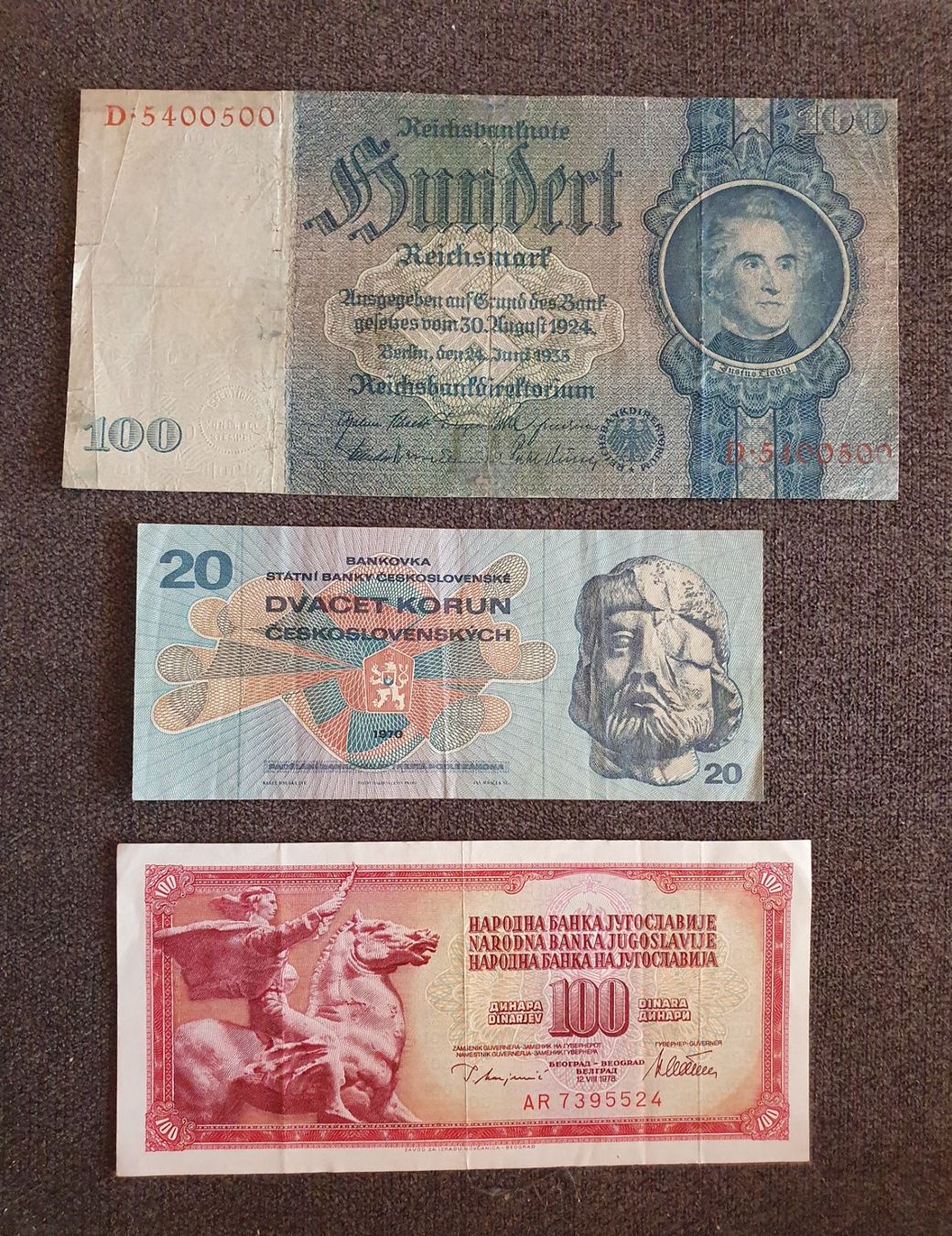 Banknoten: Vecchie Banconote – Gebraucht aus Pregassona von eld_st6b