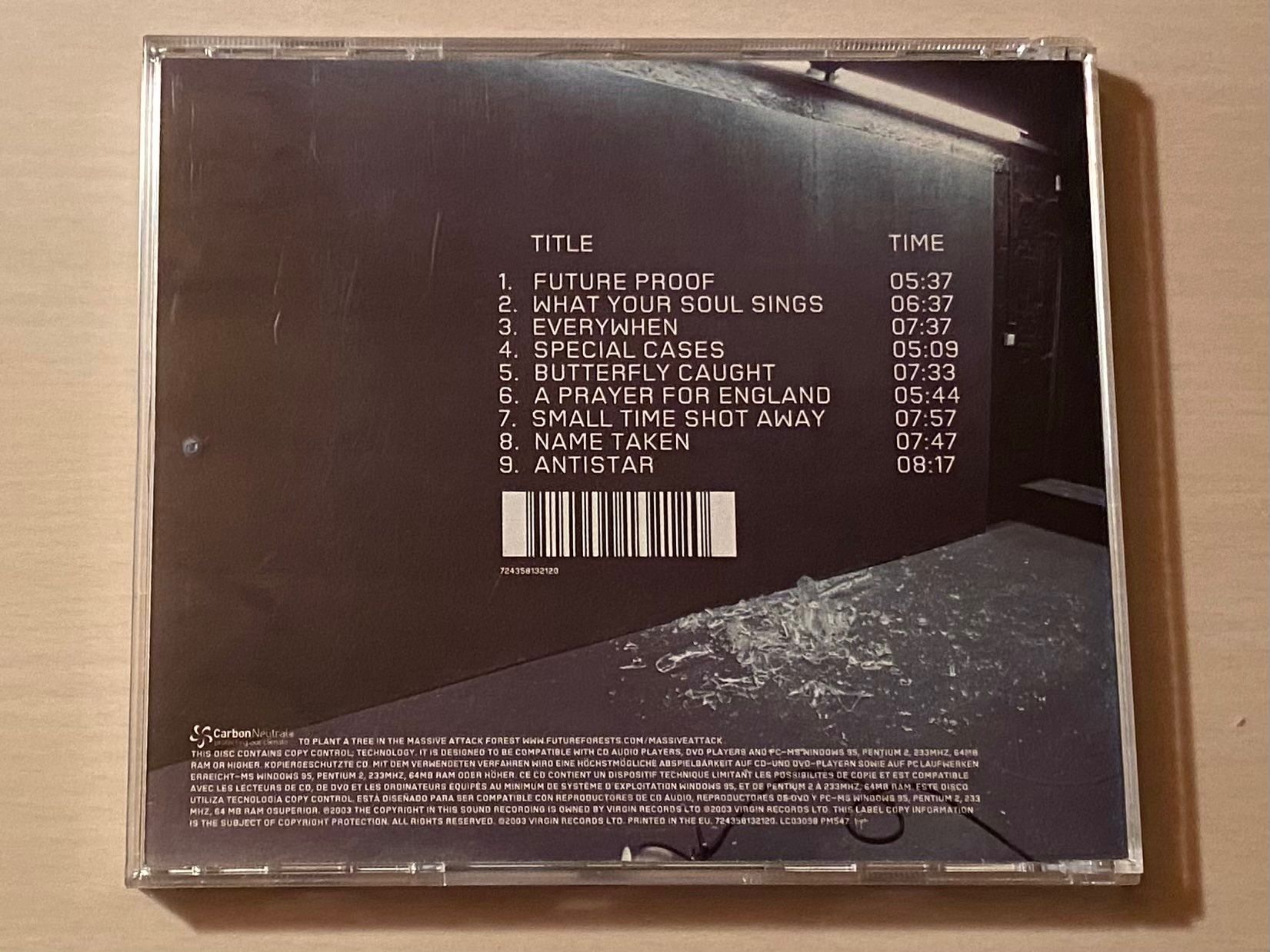 CDs: Massiveattack - 100TH Window – Gebraucht aus Oberried Brienz von Chyara 1
