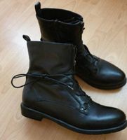 Leder Stiefeletten Gr. 40