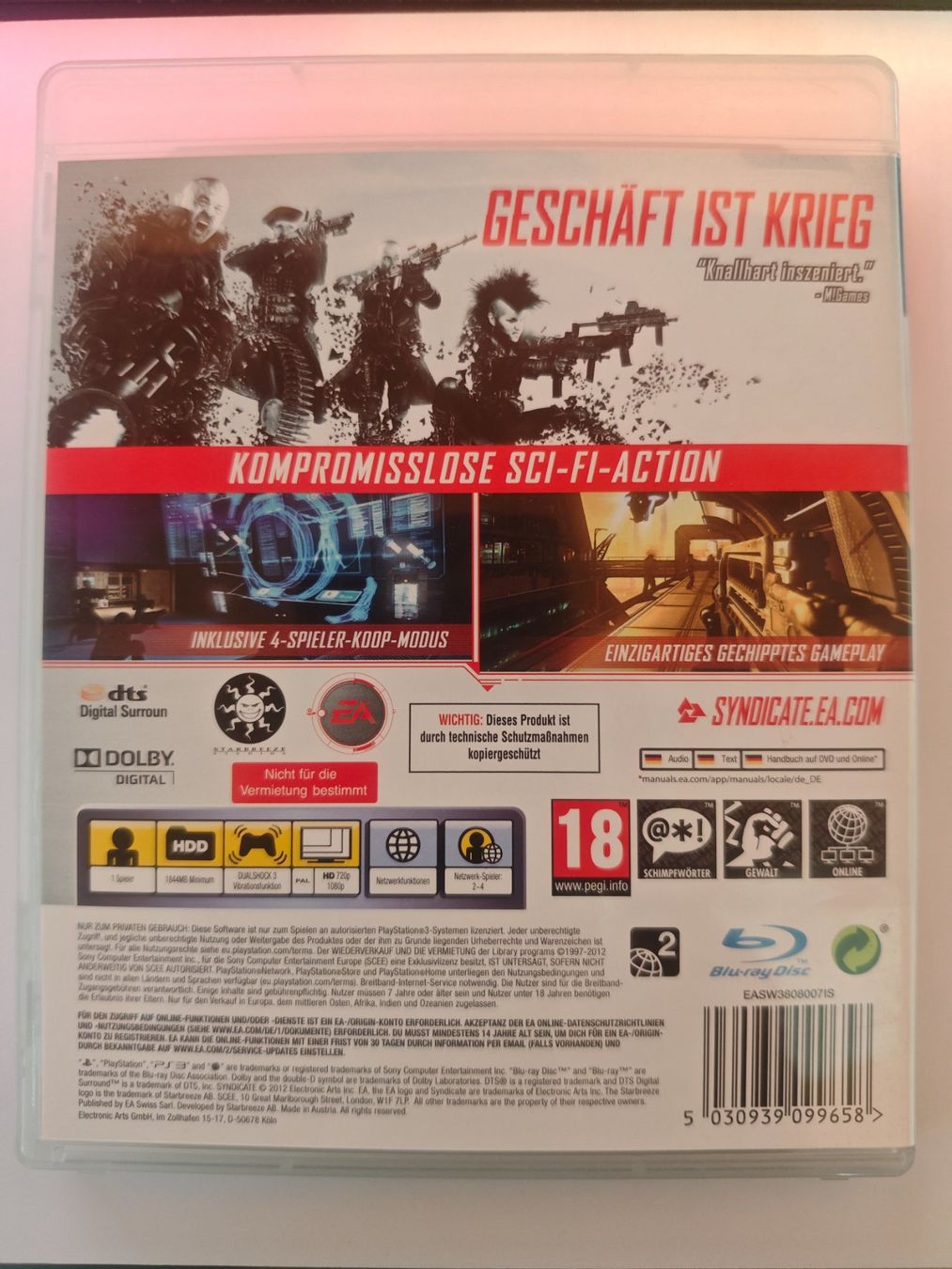 Giochi: Syndicate PS3 - Sci-Fi-Action Game - Top Zustand! – Usato da Wolfwil venduto da Rarak 1