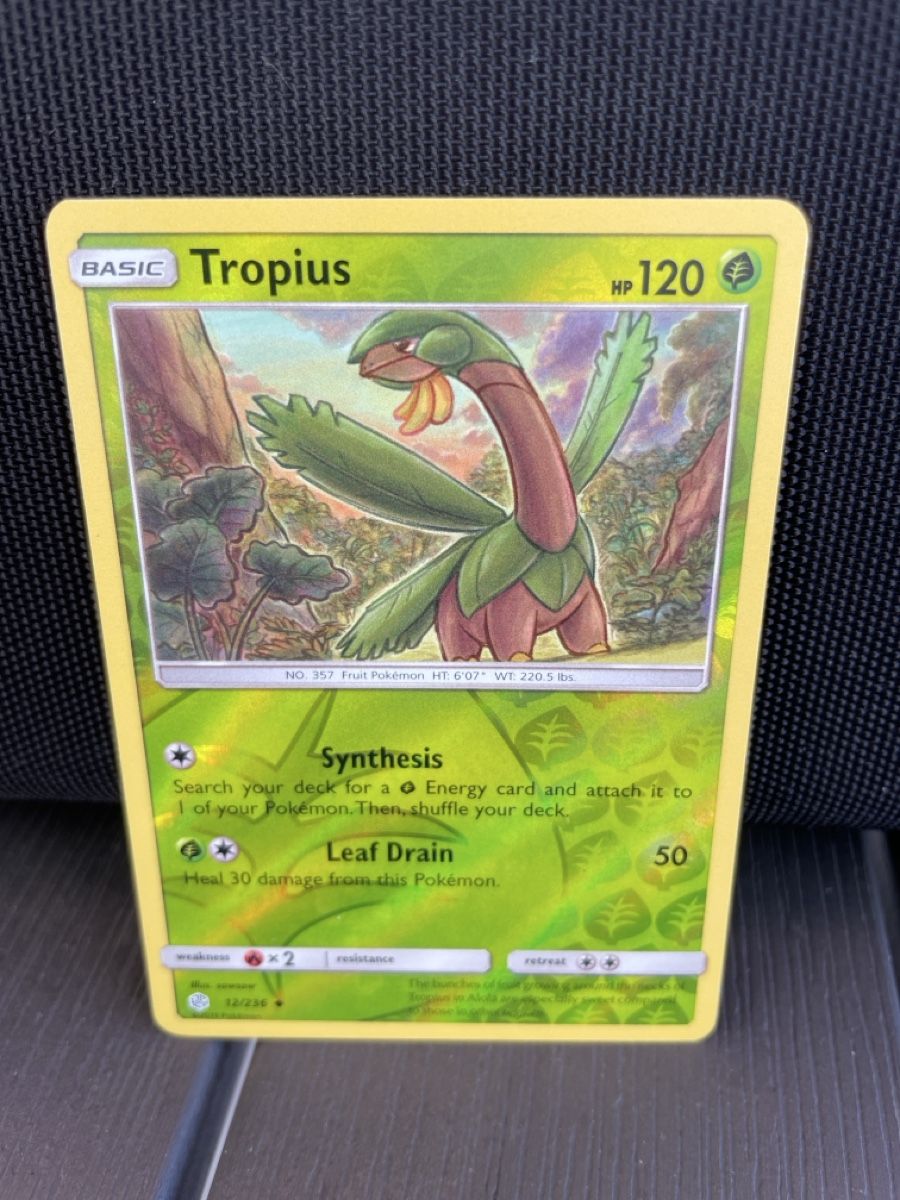 Pokémon Sammelbilder & Trading cards: Tropius 12/236 reverse – Gebraucht aus Hugelshofen von Suimosa