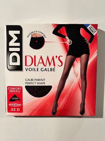 Strumpfhose DIAM'S, DIM, Grösse 2 (Farbe Schwarz)