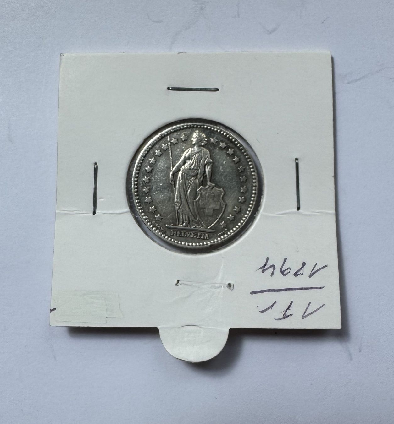 Tutti le monete: 1894 1 Franken -unz – Usato da Kirchberg SG venduto da Helveticus00 1