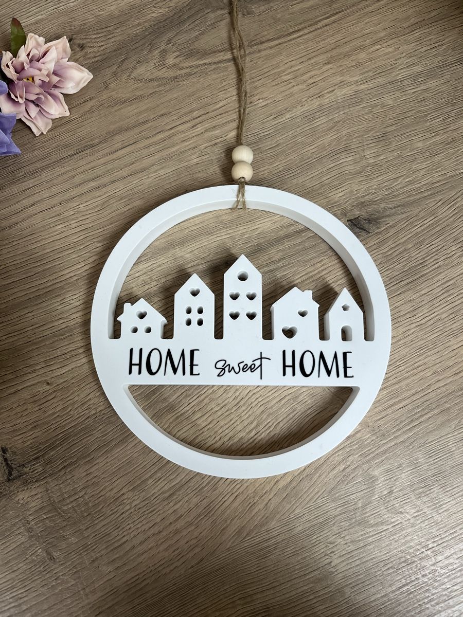 Tutte le decorazioni: Home sweet Home Deko, handmade – Nuovo (secondo la descrizione) da Frick venduto da van_2dhd