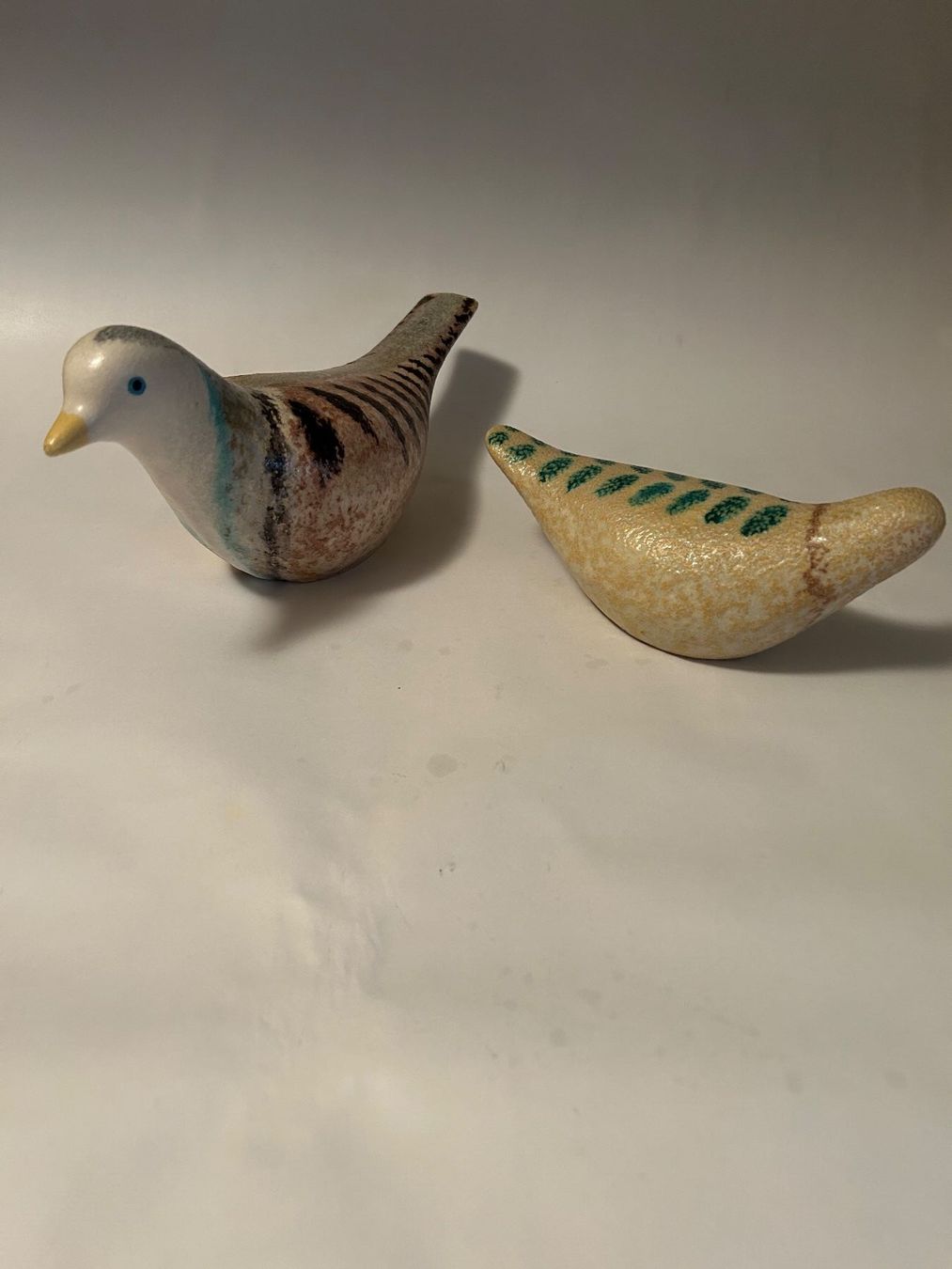 Figuren: Zwei Marco Fantoni Vögel – Gebraucht aus rotkreuz von baudisch 1