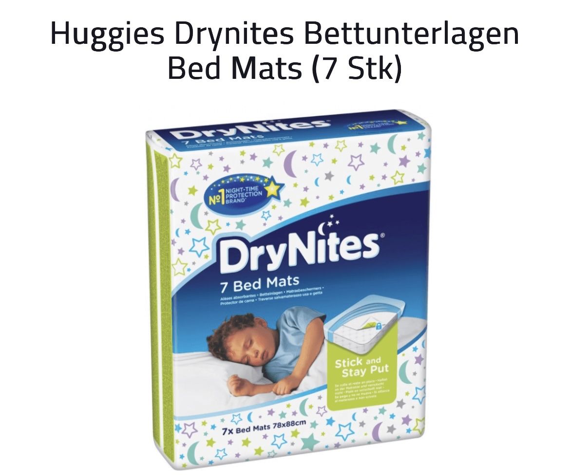 Huggies Secchi per pannolini & Pannolini: Set: Baby Huggies Matten & Taschenset – Nuovo e nell'imballaggio originale da Rüfenacht BE venduto da lavok 3