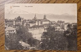 Lausanne Vue générale 1913 n. Guggisberg z. B. Hostettler