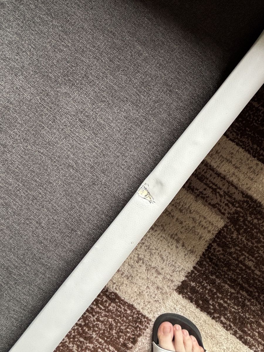 Conforama Divani: Ecksofa mit Schlaffunktion und Bettkasten dunkelgrau – Usato da Dübendorf venduto da dij_5fxx 3