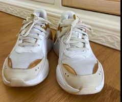 Puma RS-X Reinvent Sneaker, Weiss/Gold, Grösse 37