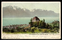 AK Le Châtelard, et les Alpes de Savoie, um 1900