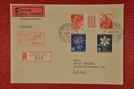 1946 R-Express Sonderbrief mit PJ120