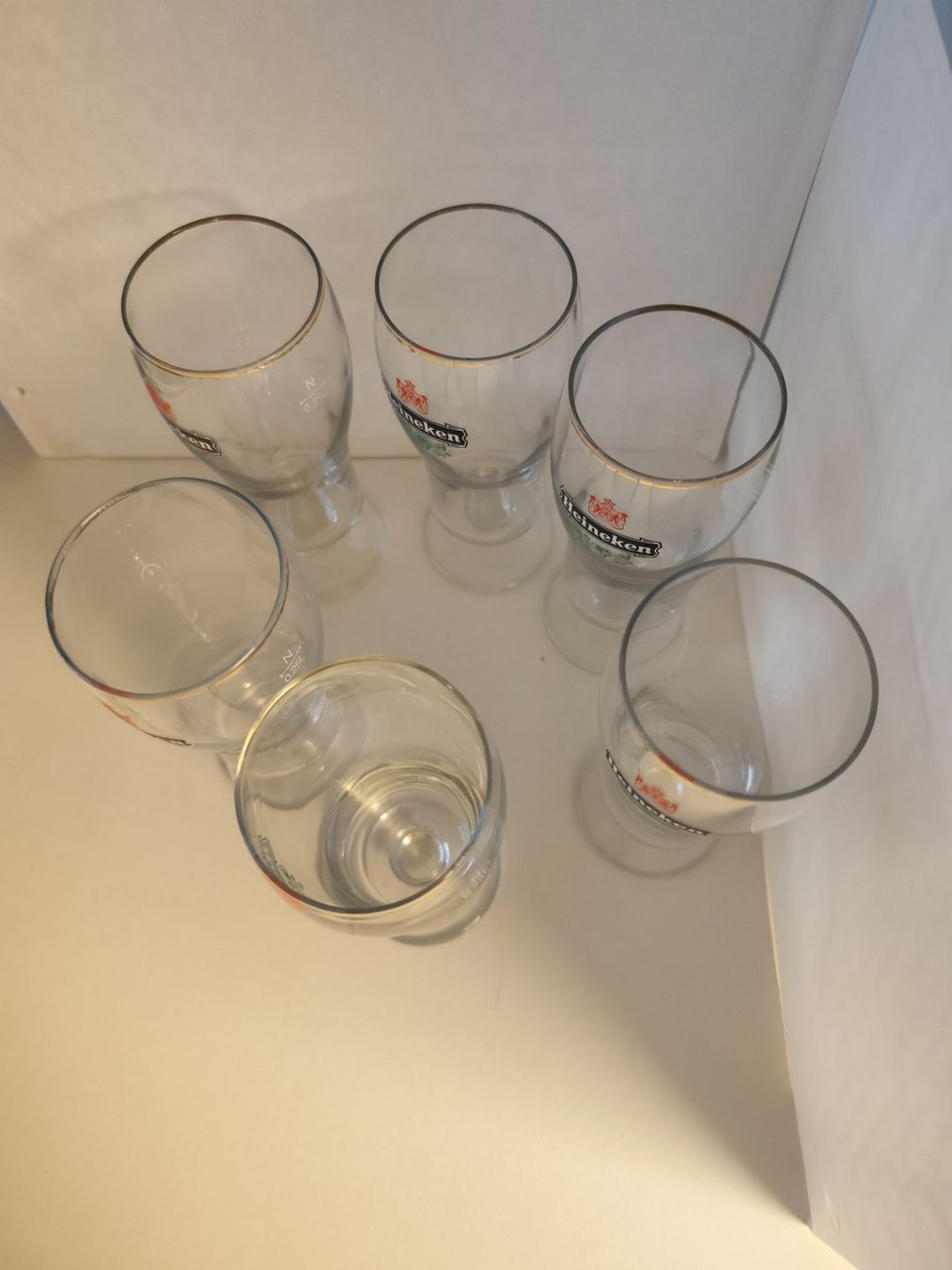 Heineken Bicchieri: 6 Heineken Gläser 0.25L – Usato da Fislisbach venduto da Flohmarkt.- 2