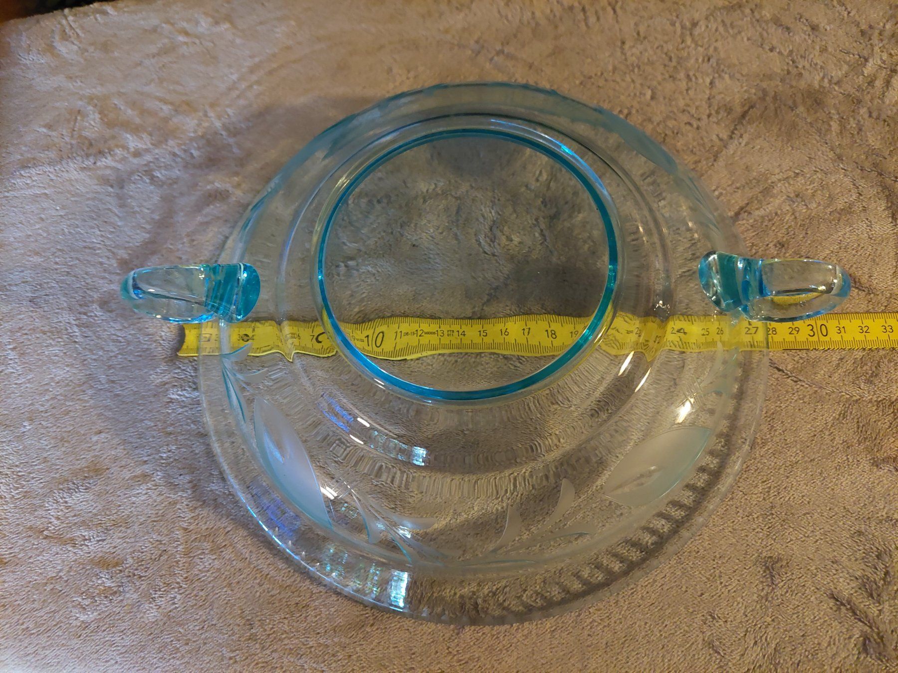 Schalen: Antike, wunderschöne, nostalgische,geschliffene Glasschale, – Gebraucht aus Otelfingen von silver-moon 2