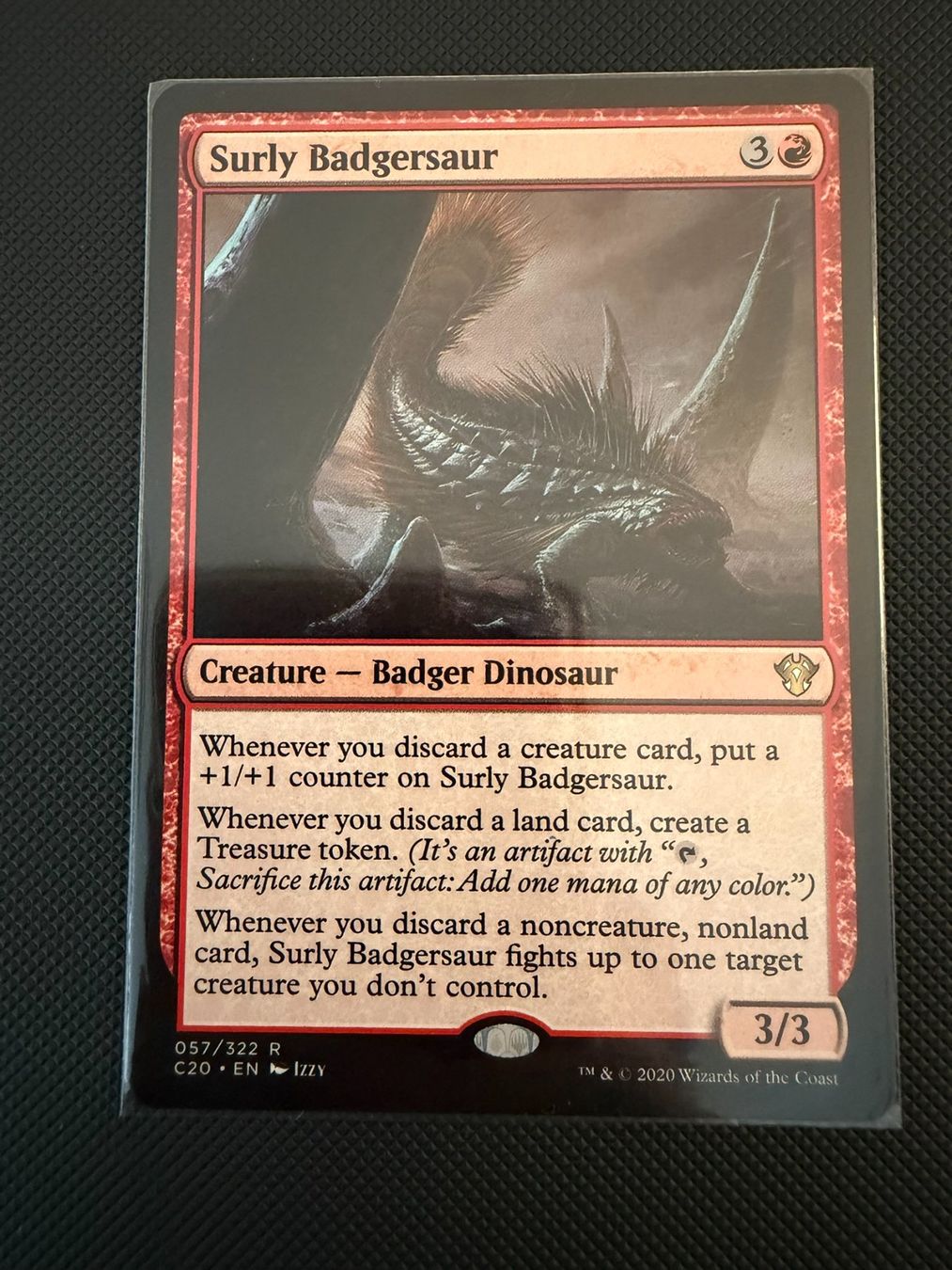 Magic The Gathering Carte collezionabili: Surly Badgersaur – Usato da Ulisbach venduto da joelsj