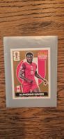 Extra Sticker von Panini, Alphonso Davies mit Bronze Rand