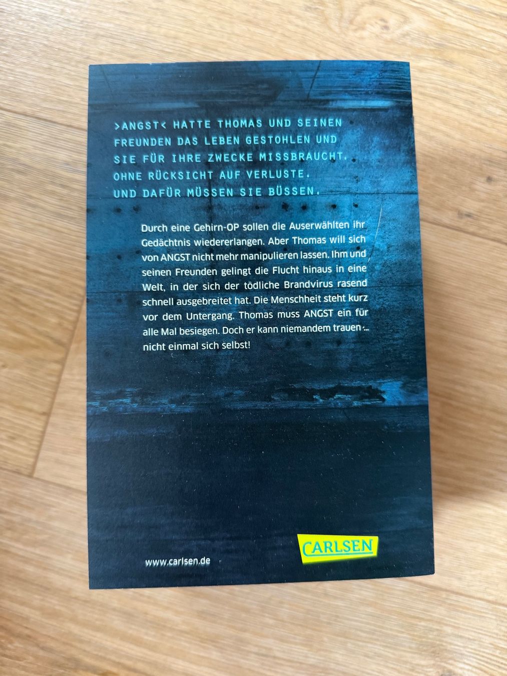 Libri: Maze Runner Serie von James Dashner – Usato da Thun venduto da cel_5dvh 3