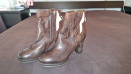 Stiefeletten, Gr. 40, braun