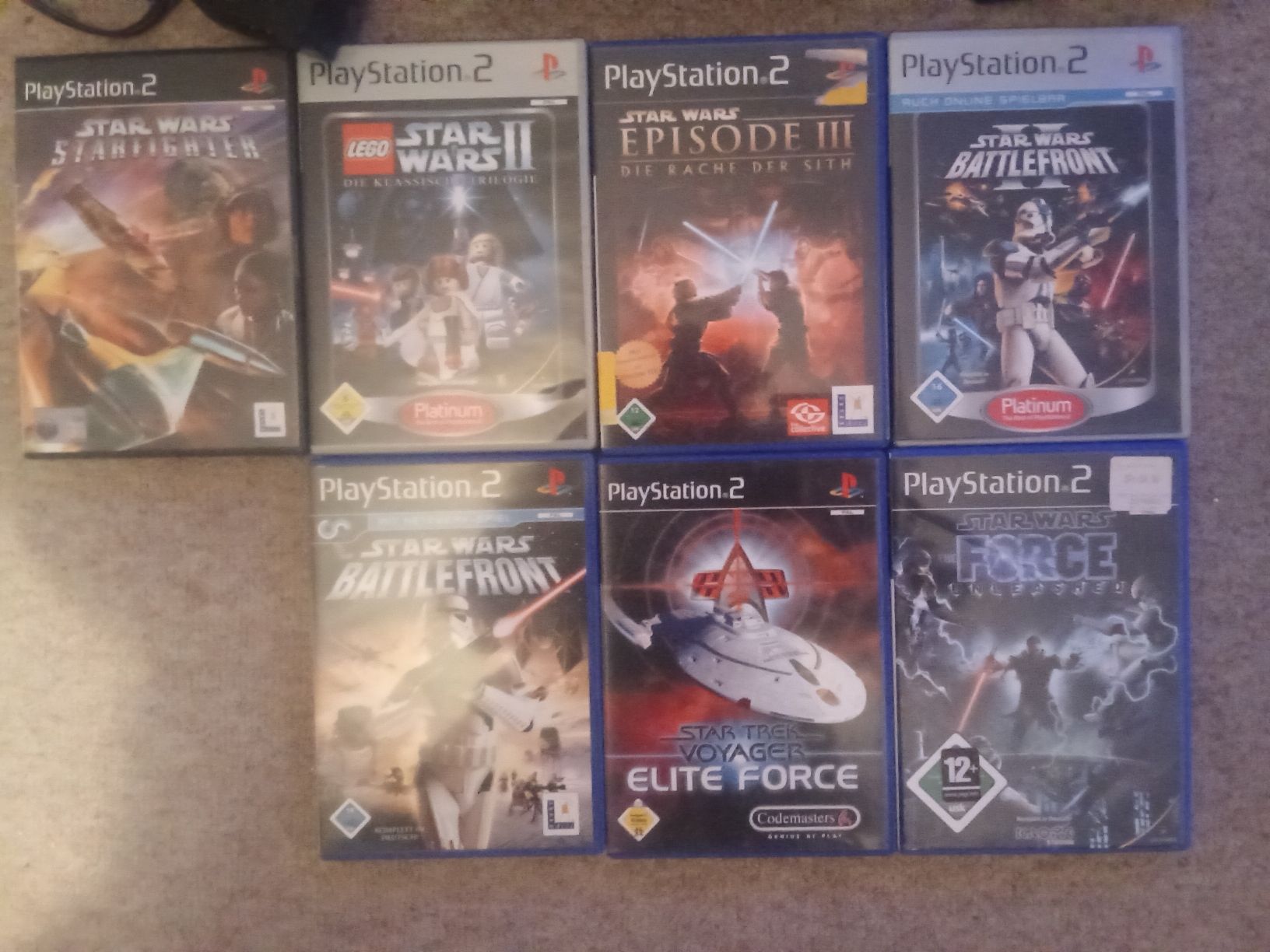 Sony Console: Playstation 2 Konsole mit Starwars Games Ps2 – Usato da Turbenthal venduto da fatalbeauty 1