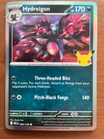 Pokemon Hydreigon Holo 30 Jahre (Versand gratis)