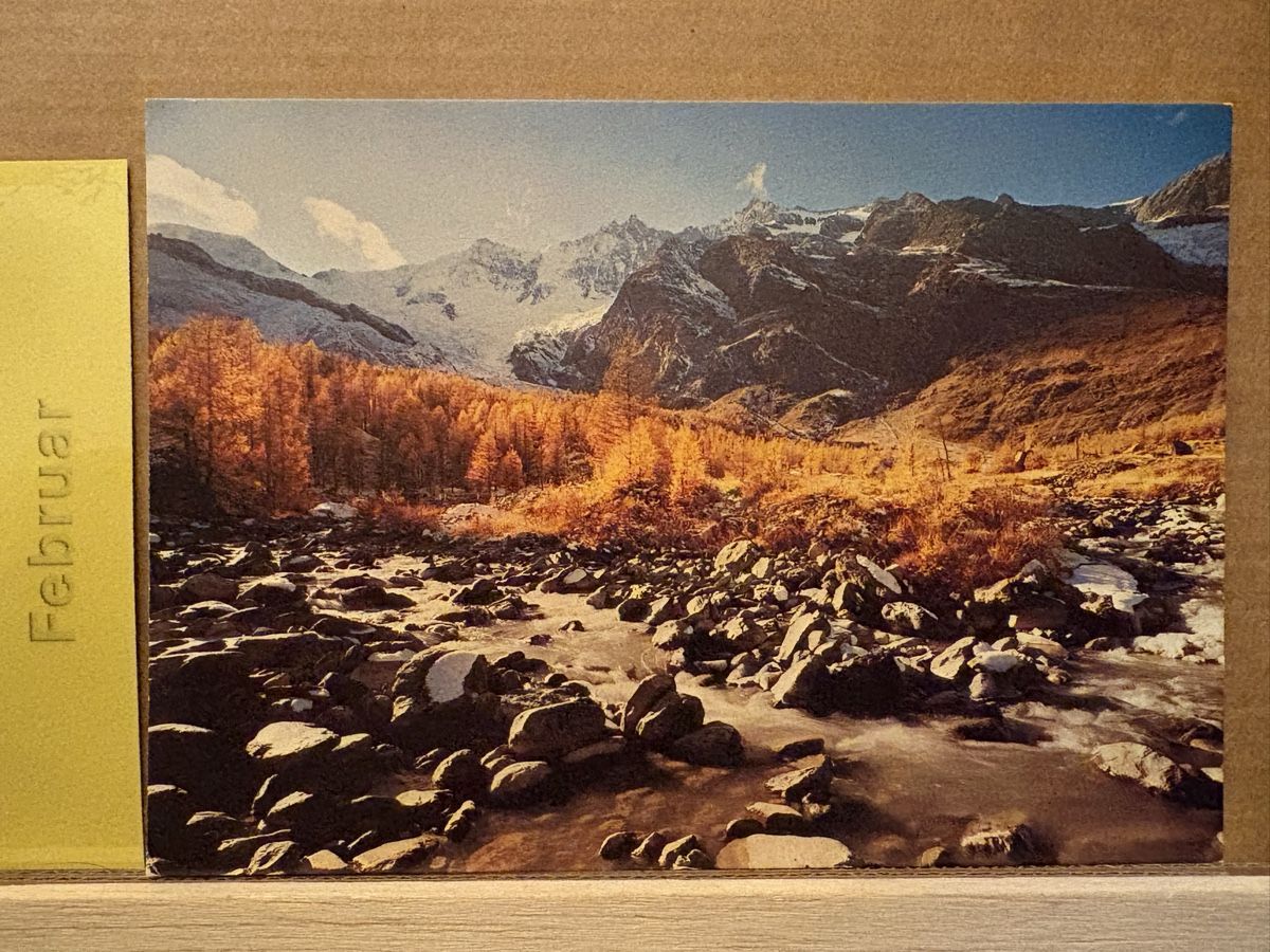 Cartoline postali: AK von Saas Fee – Usato da Rümlang venduto da Kartenpost1