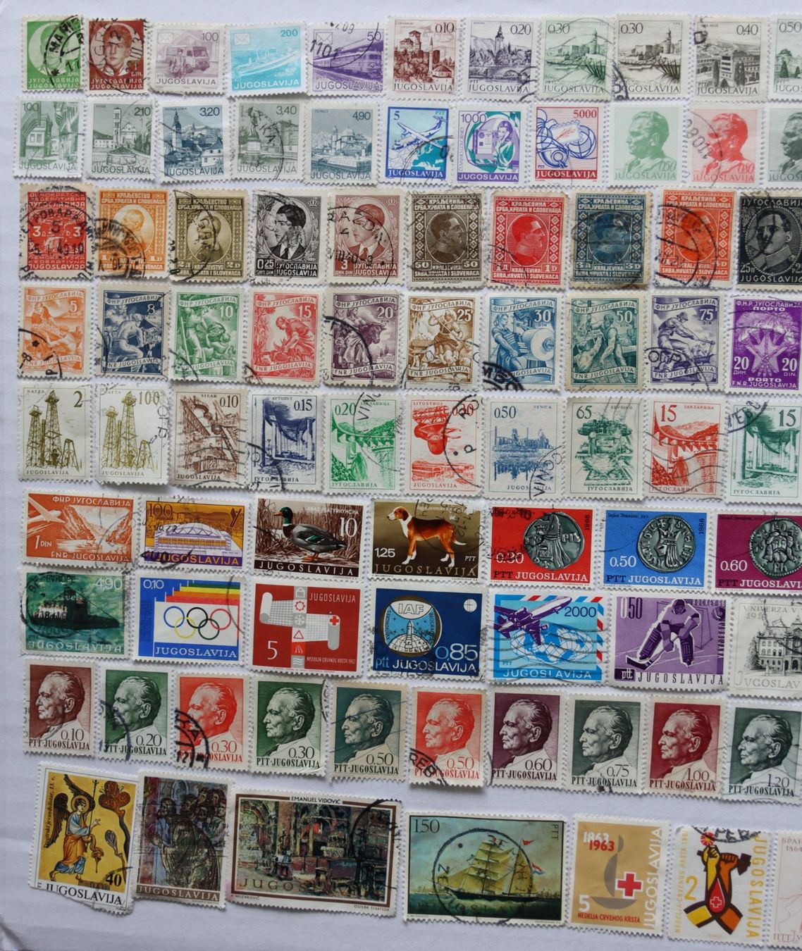 Tutti i francobolli: Briefmarken Jugoslawien – Usato da Oberentfelden venduto da lakipul 1