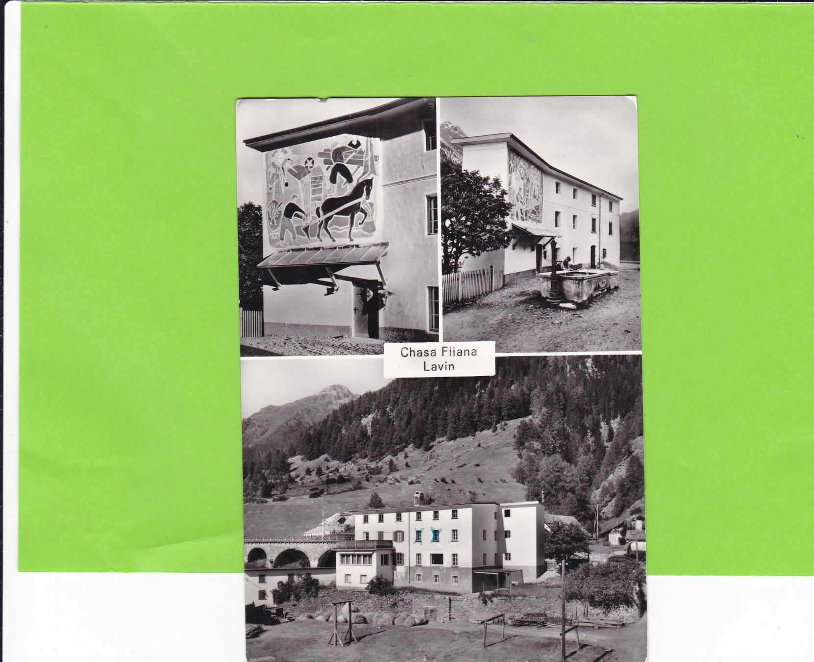 Cartoline postali: Chasa Fiiana Lavin – Usato da St. Peterzell venduto da neckertal