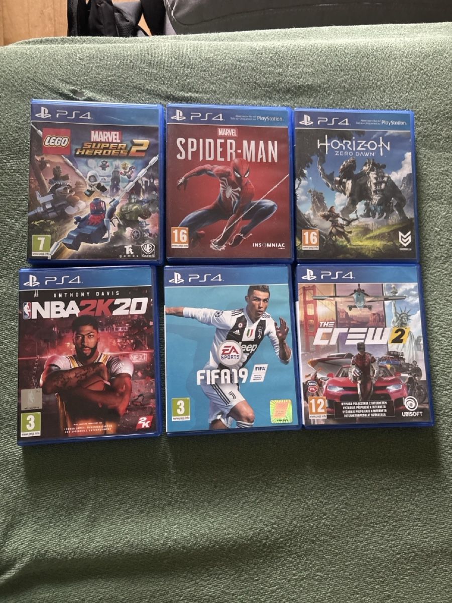 Spiele: PS4 Spiele 6 Stck. – Gebraucht aus Baar von dko_b59x