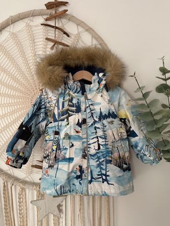 Reima Winter Jacke, Gr. 80 (bei uns bis Gr. 92 tragbar)