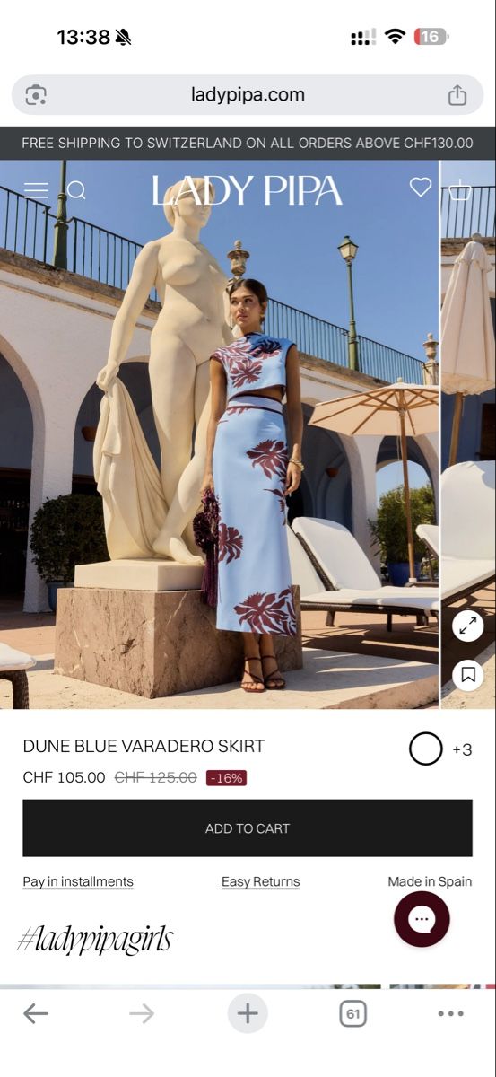 Gonne: Lady Pipa Rock Jupe xxs hellblau  – Nuovo e nell'imballaggio originale da Zürich venduto da 7b6s 2