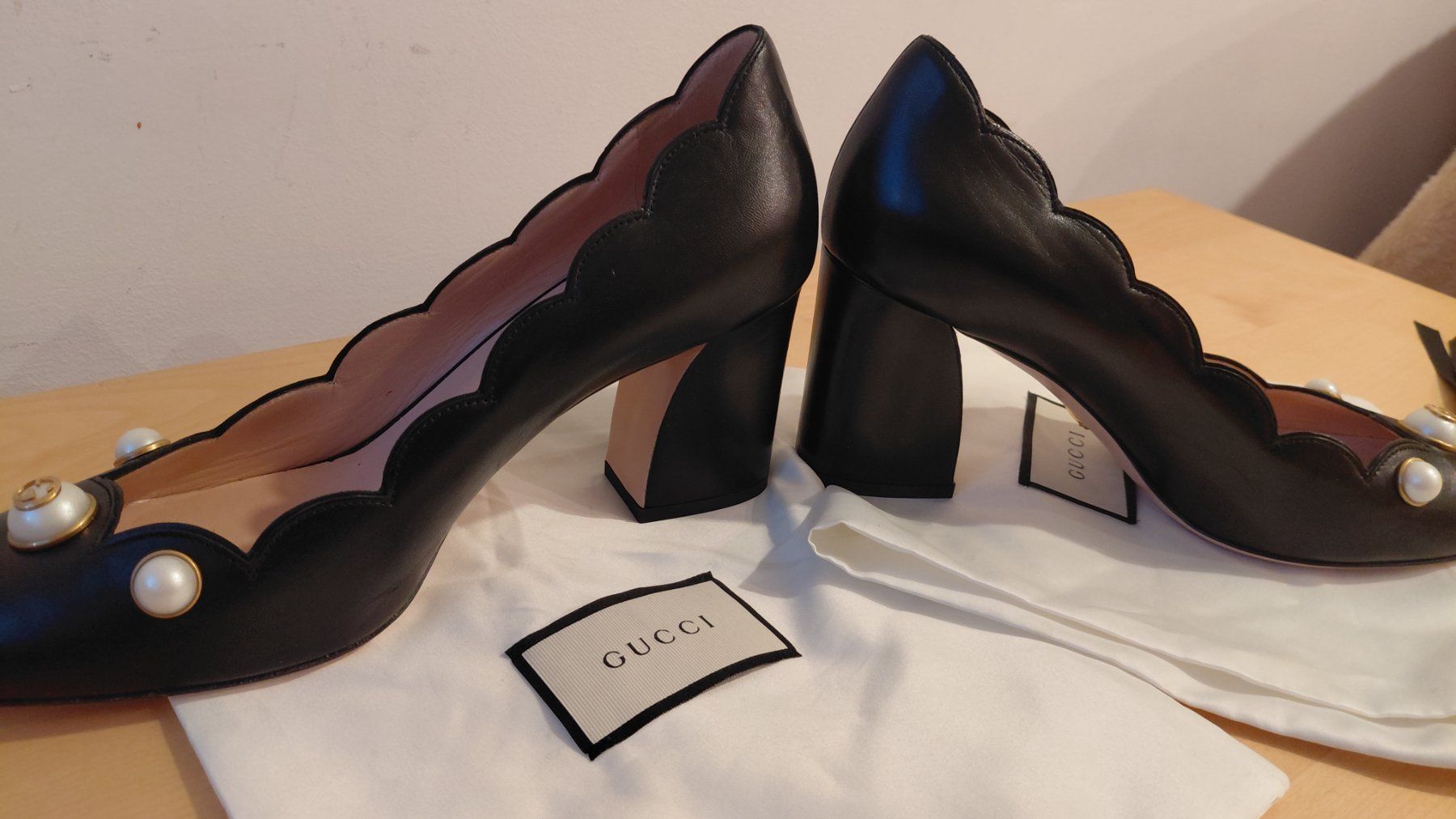 Gucci Scarpe da donna: Gucci Lederschuhe, Schwarz Gr. 39 – Usato da Zürich venduto da ewka 4