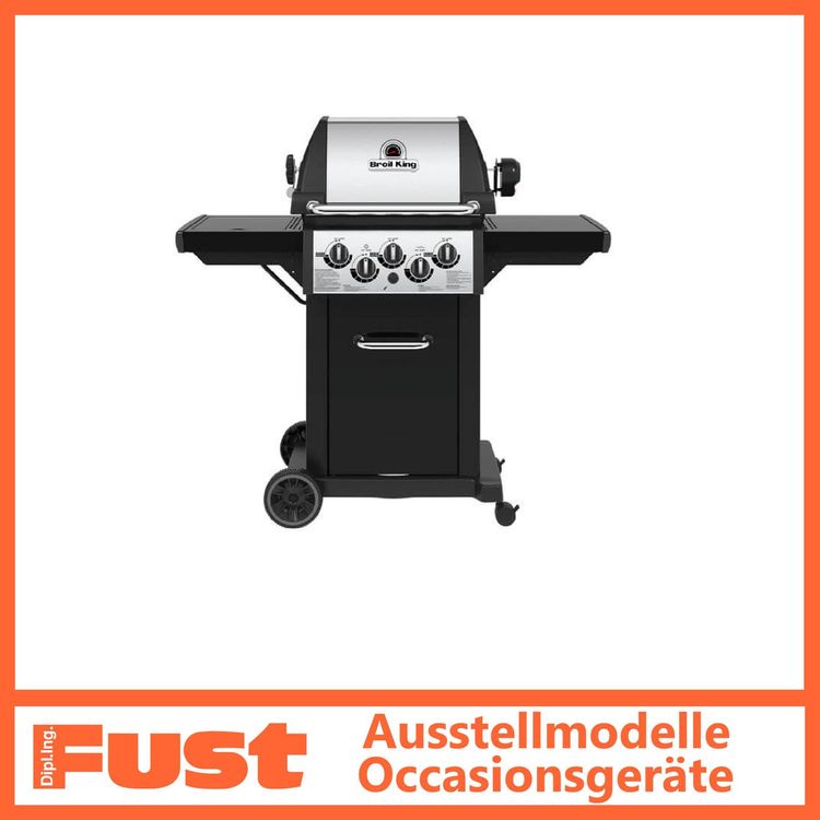 Confezione Da 3 Piastre Termiche In Acciaio Inox Per Barbecue Broil King Sovereign E Monarch, Misura 13 3/4 Pollici, Colore Argento