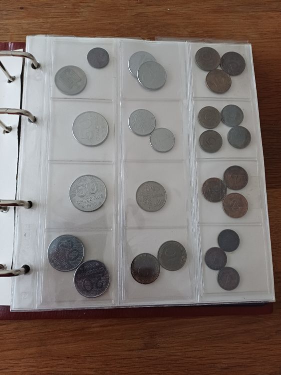 Pardo 170005 EUR Münzsammlung Album – Burgund – Hochwertiges Sammelalbum Für Euro-Münzen