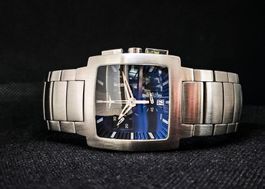 Longines Opposition Chronograph aus Edelstahl Neuer