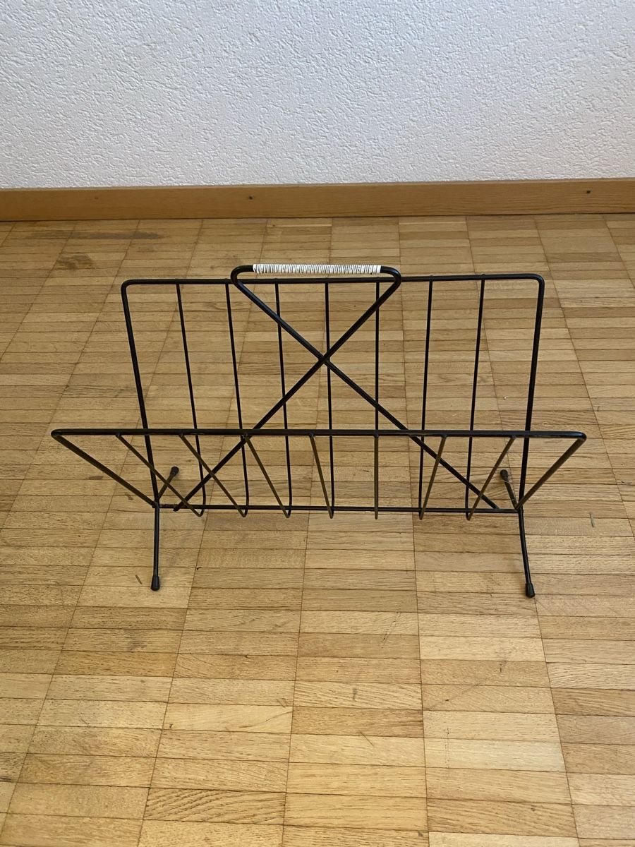 Sonstiges für Haushalt & Wohnen: 60 er Jahre Magazinständer Metall – Gebraucht aus Winterthur von grischa_2000 1