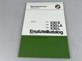 Ersatzteilkatalog Puch Velux X30